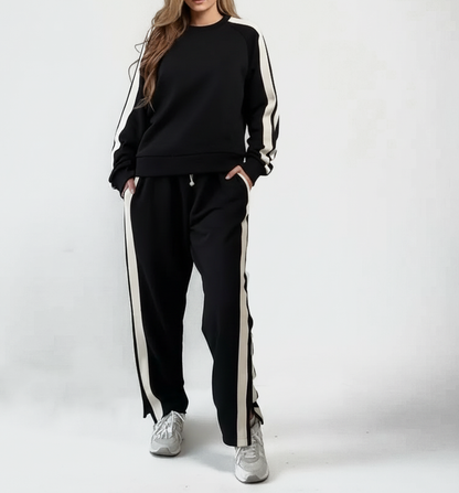 طقم كاجوال رياضي قطن (هودي+بنطلون) T24