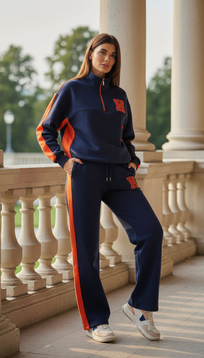 طقم كاجوال رياضي قطن (هودي+بنطلون) T81