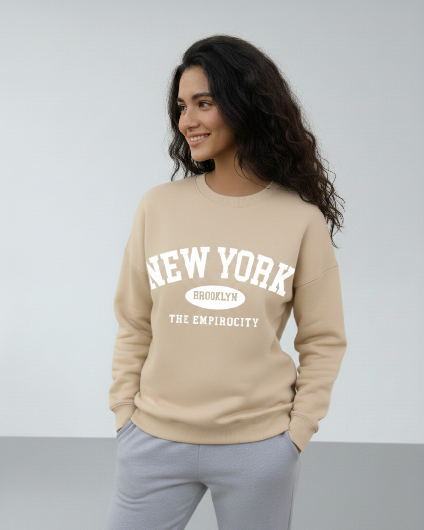 هودي نسائي شتوي بتصميم فريد اوفر سايز H14