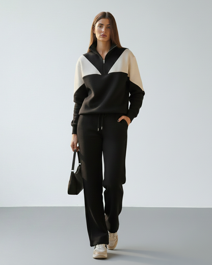 طقم كاجوال رياضي قطن (هودي+بنطلون) T82