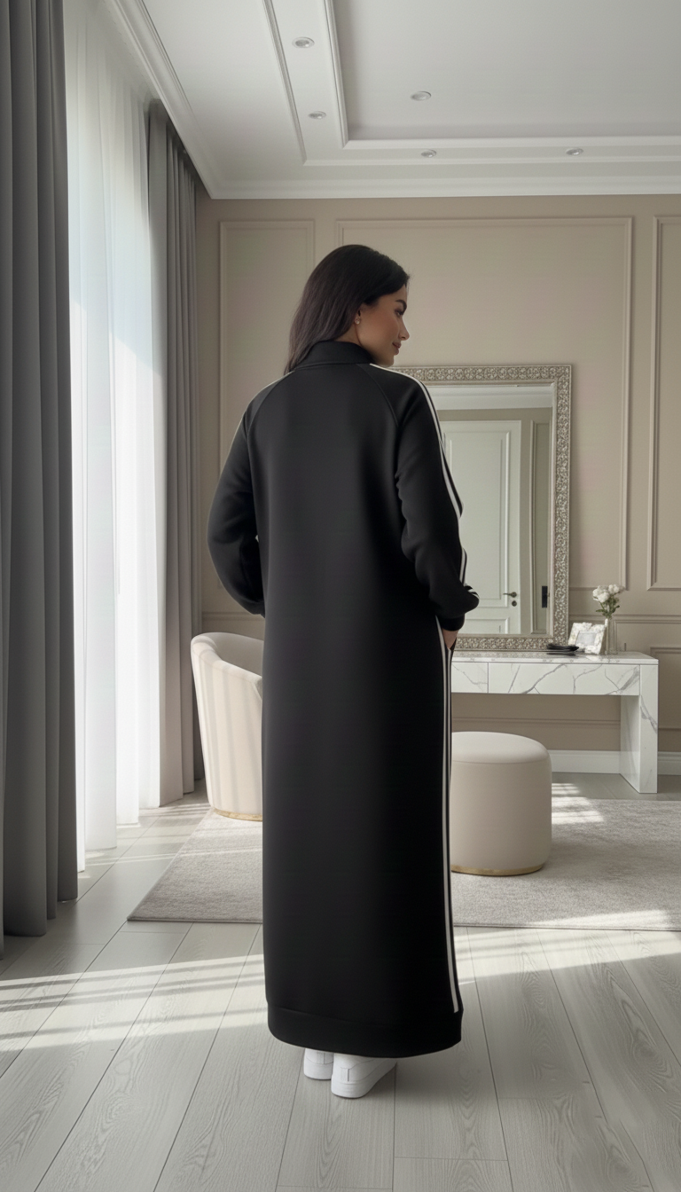 فستان قطن شتوى T42