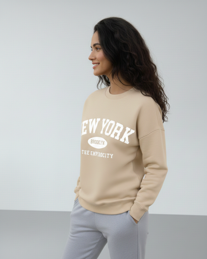 هودي نسائي شتوي بتصميم فريد اوفر سايز H14