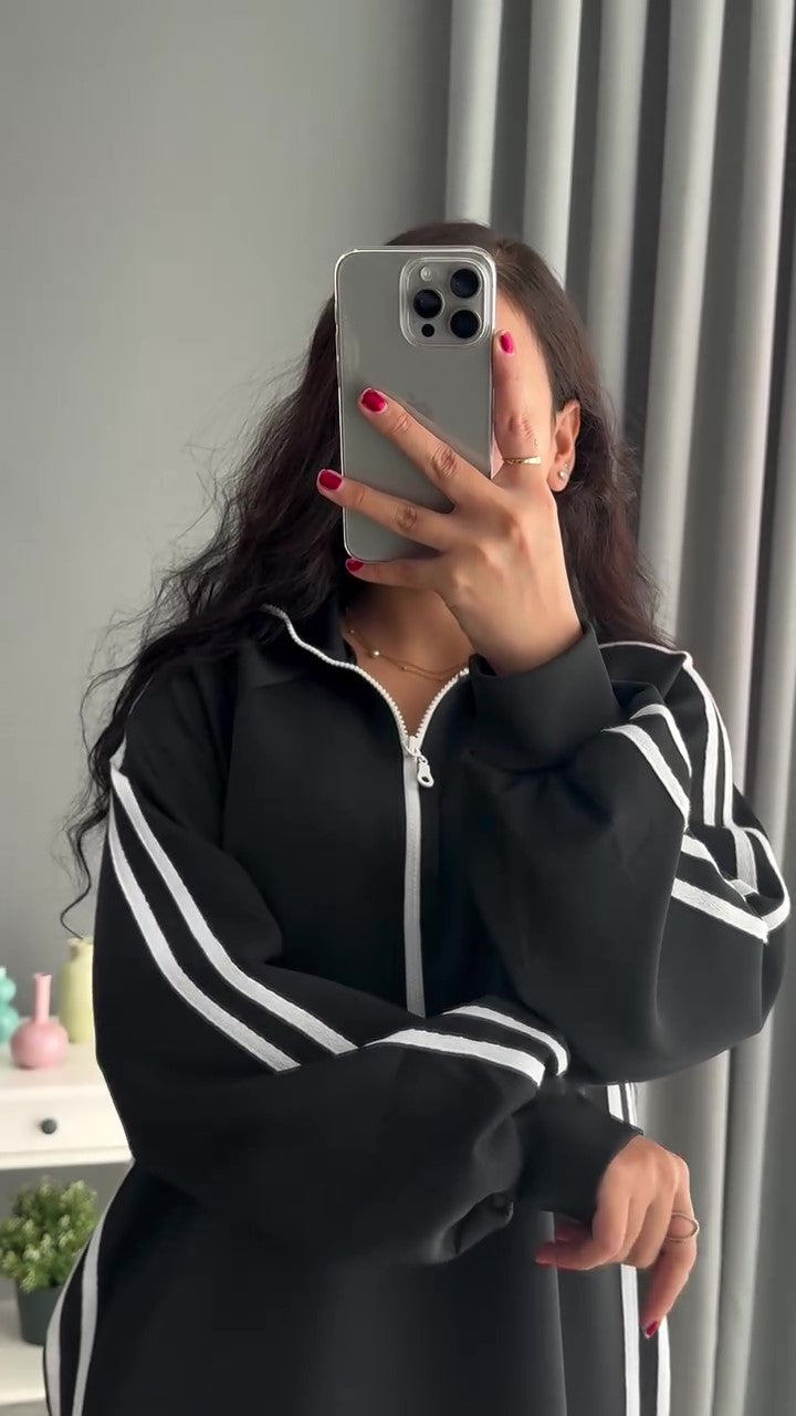 فستان قطن شتوى T42