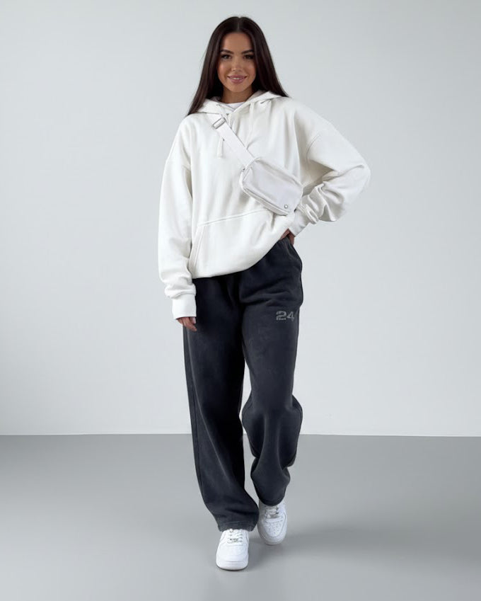 هودي نسائي شتوي بتصميم فريد اوفر سايز H10