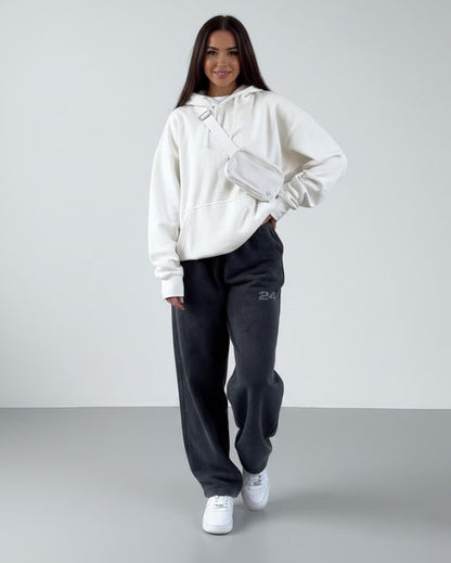 هودي نسائي شتوي بتصميم فريد اوفر سايز H10