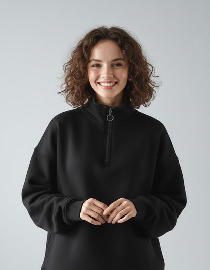 هودي نسائي شتوي بتصميم فريد اوفر سايز H11