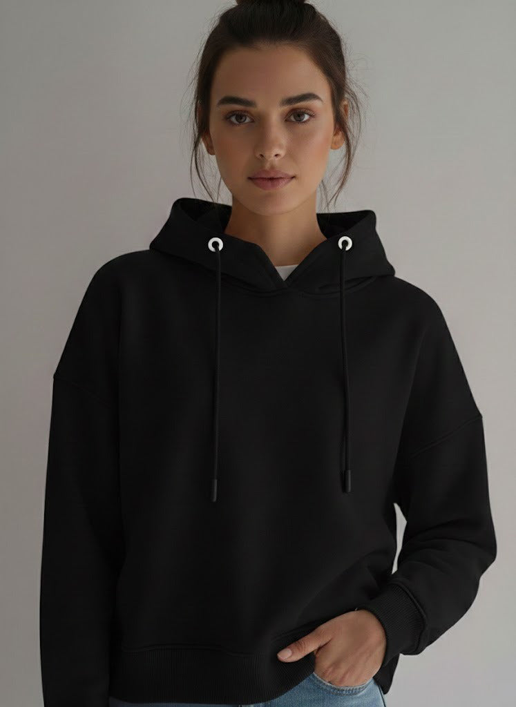 هودي نسائي شتوي بتصميم فريد اوفر سايز H13