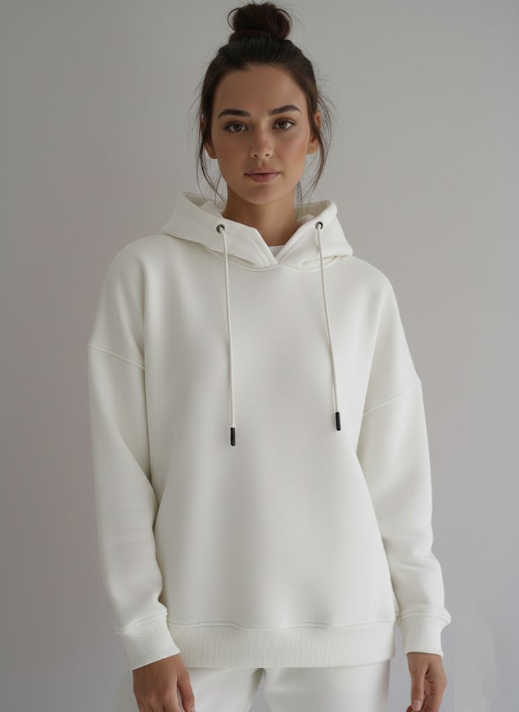 هودي نسائي شتوي بتصميم فريد اوفر سايز H13