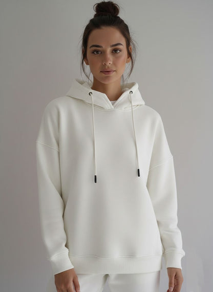 هودي نسائي شتوي بتصميم فريد اوفر سايز H13